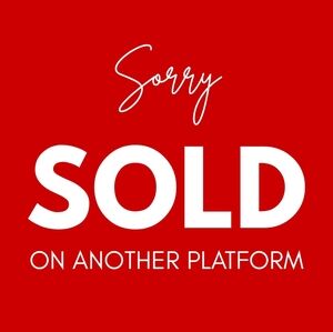 ❌SOLD ON ANOTHER PLATFORM❌